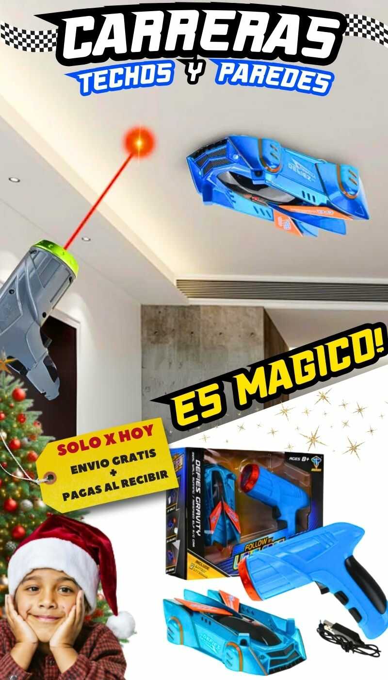 Carro (MÁGICO)🚗 De piso a techo!🎄