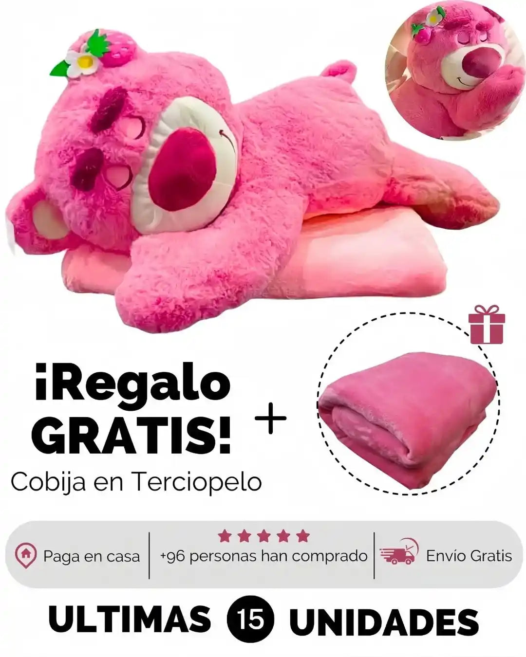 🐻Oso Dormilón + Cobija Térmica