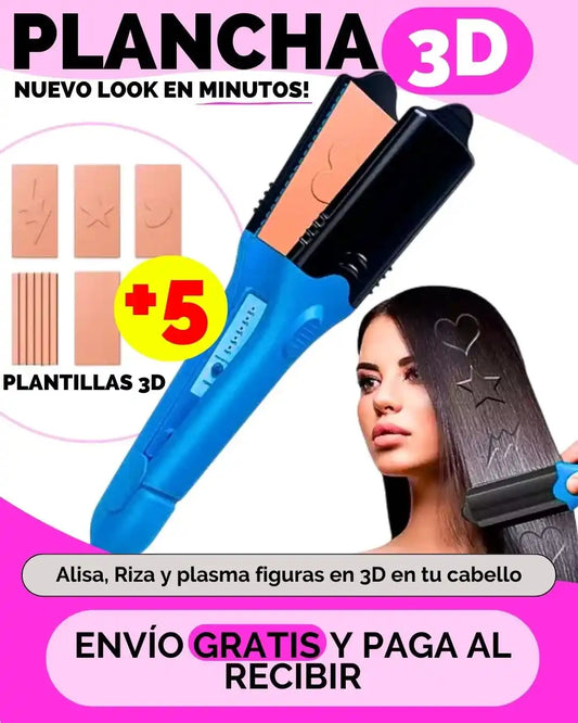 💖Plancha 3D + 5 Moldes Gratis!